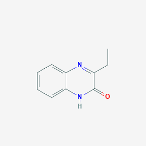 molecular formula C10H10N2O B077347 3-乙基喹喔啉-2(1H)-酮 CAS No. 13297-35-3