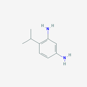 molecular formula C9H14N2 B077348 4-异丙基-m-苯二胺 CAS No. 14235-45-1