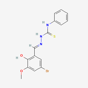 molecular formula C15H14BrN3O2S B7735007 MFCD06465716 