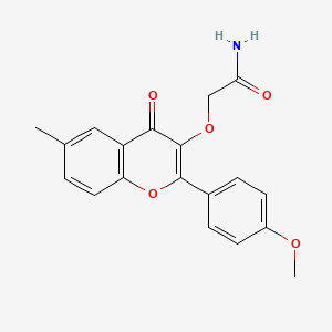 molecular formula C19H17NO5 B7735124 MFCD06471959 