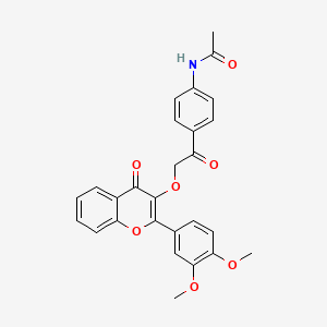 molecular formula C27H23NO7 B7735308 MFCD06480197 