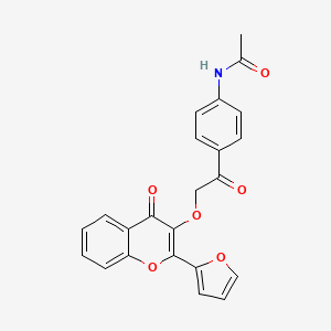 molecular formula C23H17NO6 B7735309 MFCD06480221 