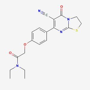 molecular formula C19H20N4O3S B7736261 MFCD08154799 