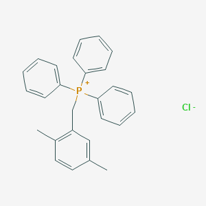 molecular formula C27H26ClP B077366 (2,5-Dimethylbenzyl)(triphenyl)phosphorane CAS No. 13544-84-8