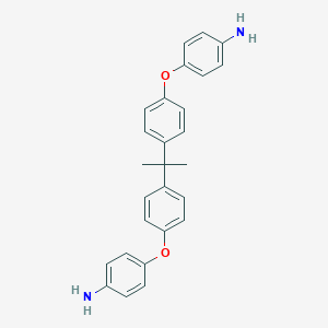 molecular formula C27H26N2O2 B077367 2,2-Bis[4-(4-aminophenoxy)phenyl]propane CAS No. 13080-86-9