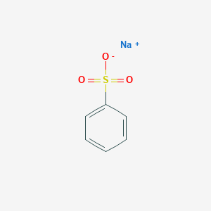 molecular formula C6H5NaO3S B7737240 sodium;benzenesulfonate 