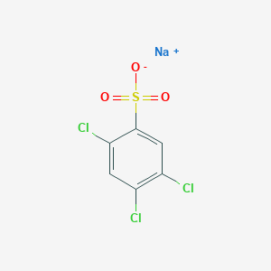 molecular formula C6H2Cl3NaO3S B7737256 sodium;2,4,5-trichlorobenzenesulfonate 