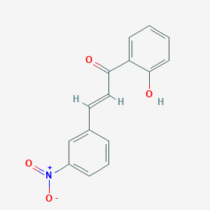 (2E)-1-(2-hydroxyphenyl)-3-(3-nitrophenyl)prop-2-en-1-one