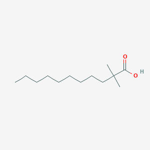 molecular formula C13H26O2 B077374 2,2-Dimethylundecanoic acid CAS No. 13005-29-3