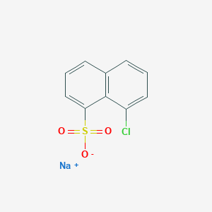molecular formula C10H6ClNaO3S B7737427 sodium;8-chloronaphthalene-1-sulfonate 
