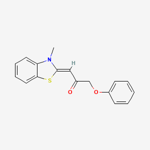 molecular formula C17H15NO2S B7737806 MFCD01071496 