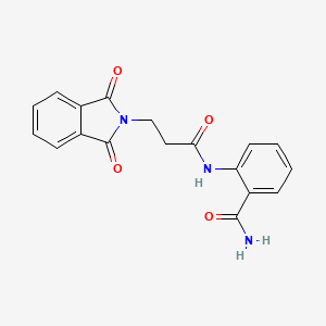 molecular formula C18H15N3O4 B7737903 MFCD01911056 