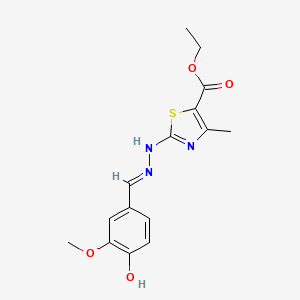 molecular formula C15H17N3O4S B7738009 MFCD01911828 