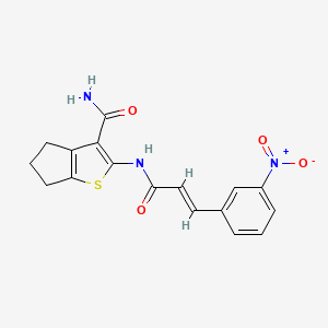 molecular formula C17H15N3O4S B7738072 MFCD00729563 