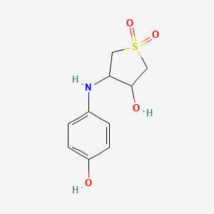molecular formula C10H13NO4S B7738176 MFCD01185451 