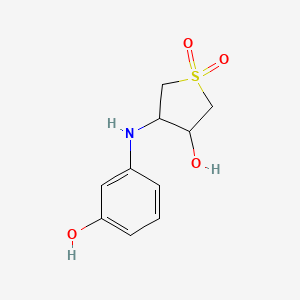 molecular formula C10H13NO4S B7738181 MFCD01185452 