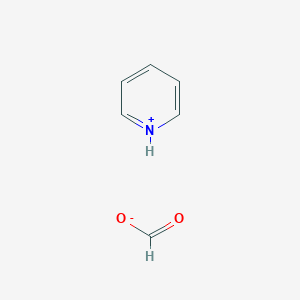 molecular formula C6H7NO2 B077383 Pyridin-1-ium formate CAS No. 15066-28-1