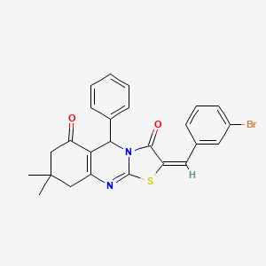molecular formula C25H21BrN2O2S B7738478 MFCD02166297 
