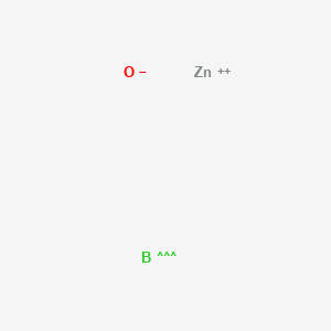 molecular formula B6H18O11Zn2-18 B077386 Hexaboron dizinc undecaoxide CAS No. 12767-90-7