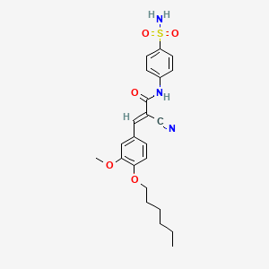 molecular formula C23H27N3O5S B7738612 MFCD02333469 