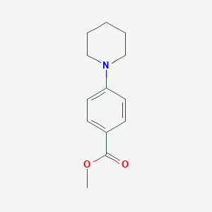 molecular formula C13H17NO2 B077391 Methyl 4-(piperidin-1-yl)benzoate CAS No. 10338-58-6