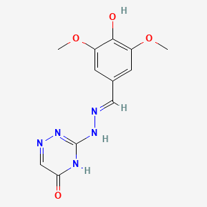 molecular formula C12H13N5O4 B7739687 MFCD01035764 