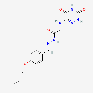 molecular formula C16H20N6O4 B7740145 MFCD01531067 