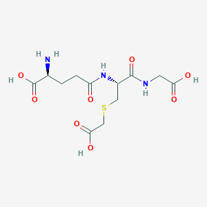 molecular formula C12H19N3O8S B077402 2-S-Glutathionyl acetate CAS No. 10463-61-3