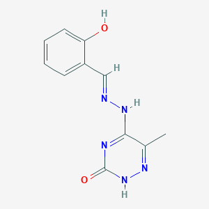 molecular formula C11H11N5O2 B7740210 MFCD01649314 