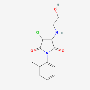 molecular formula C13H13ClN2O3 B7740369 MFCD01649839 