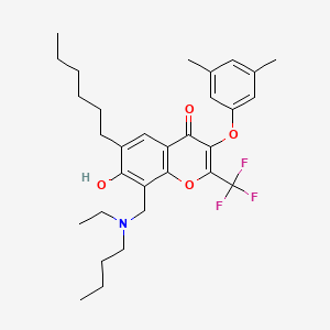 molecular formula C31H40F3NO4 B7740783 MFCD02348307 