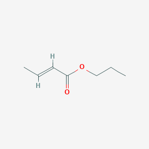 molecular formula C7H12O2 B077409 Propyl crotonate CAS No. 10352-87-1