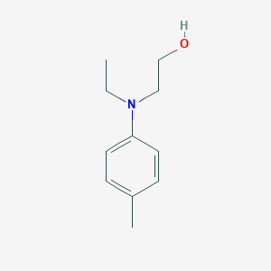 molecular formula C11H17NO B077412 2-(N-Ethyl-p-toluidino)ethanol CAS No. 13386-60-2