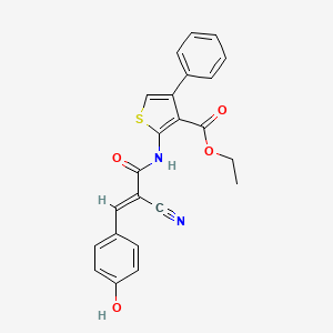 molecular formula C23H18N2O4S B7741553 MFCD01954372 