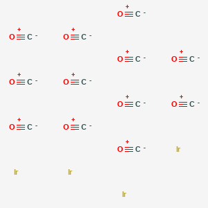 molecular formula C12Ir4O12 B077418 Tetrairidium dodecacarbonyl CAS No. 11065-24-0