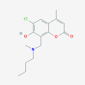 molecular formula C16H20ClNO3 B7741873 MFCD02350702 