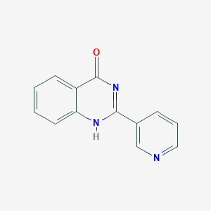 molecular formula C13H9N3O B7742132 2-pyridin-3-yl-1H-quinazolin-4-one 