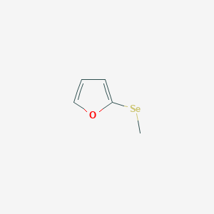 molecular formula C5H6OSe B077422 2-Methylselanylfuran CAS No. 13129-43-6