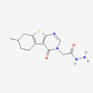 molecular formula C13H16N4O2S B7742494 MFCD02333235 