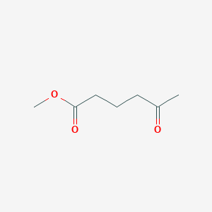 molecular formula C7H12O3 B077428 Methyl 5-oxohexanoate CAS No. 13984-50-4