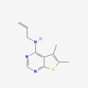 molecular formula C11H13N3S B7743214 MFCD00455062 