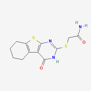 molecular formula C12H13N3O2S2 B7743543 MFCD02960725 
