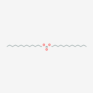 molecular formula C27H54O3 B077436 Bis(tridecan-1-yl) carbonate CAS No. 13784-55-9