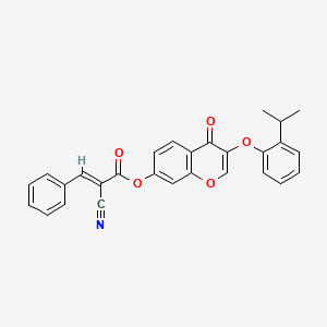 molecular formula C28H21NO5 B7743638 MFCD02963786 