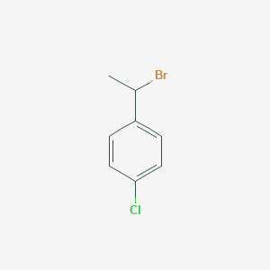 molecular formula C8H8BrCl B077437 1-(1-溴乙基)-4-氯苯 CAS No. 14804-61-6