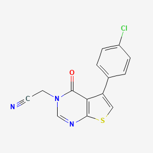 molecular formula C14H8ClN3OS B7743805 MFCD02964306 