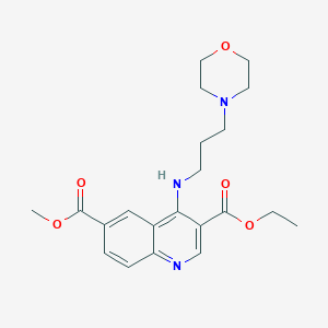 molecular formula C21H27N3O5 B7744575 MFCD02968721 