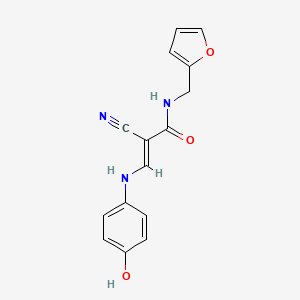 molecular formula C15H13N3O3 B7744753 MFCD03538332 