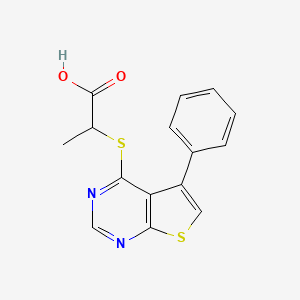 molecular formula C15H12N2O2S2 B7744800 MFCD03268047 