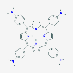 molecular formula C52H50N8 B077451 4,4',4'',4'''-(Porphyrin-5,10,15,20-tetrayl)tetrakis(N,N-dimethylaniline) CAS No. 14945-24-5